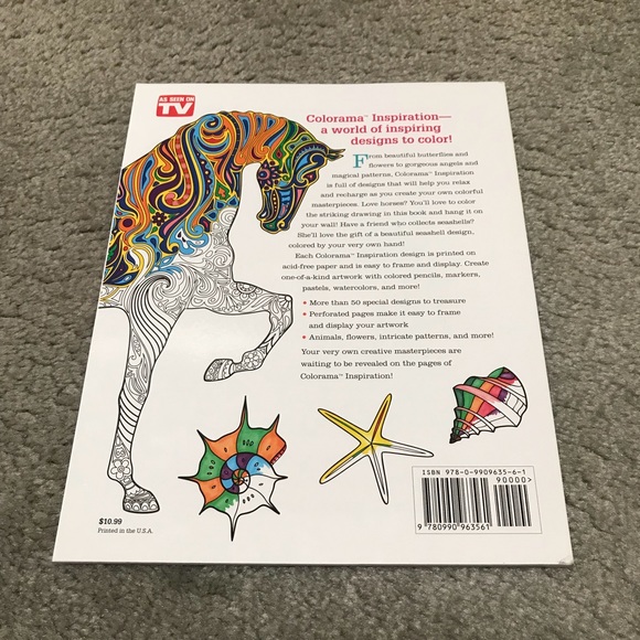 51 Piece Colorama Coloring Kit & Colorama Book. - Picture 5 of 8